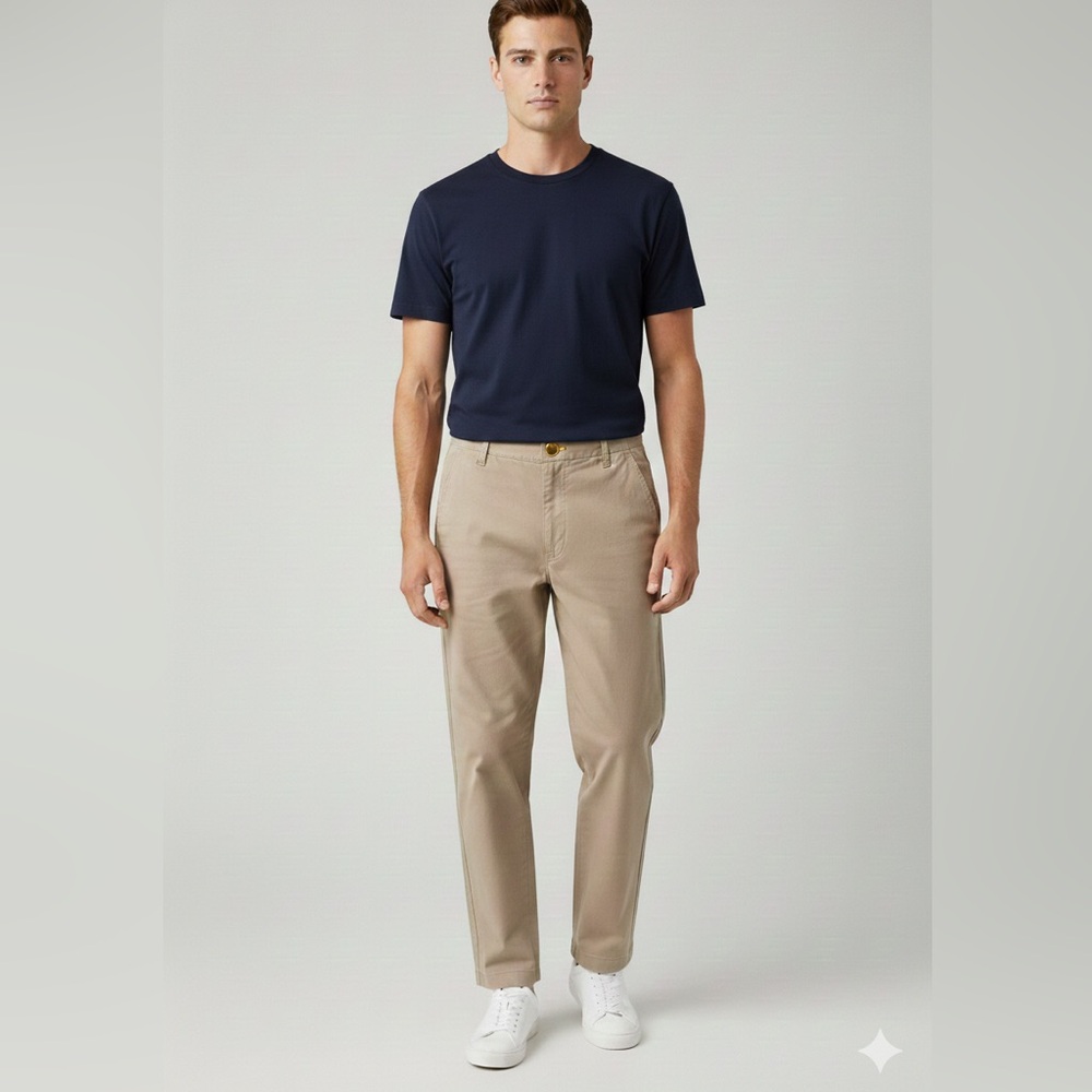 Levi's Men's XX Chino EZ Taper Premium Khaki Stretch Casual Pants, Size M, New